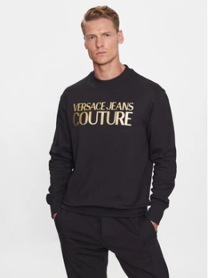 Versace Jeans Couture Bluza 75GAIT01 Czarny Regular Fit