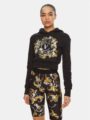 Versace Jeans Couture Bluza 78HAIC01 Czarny Regular Fit