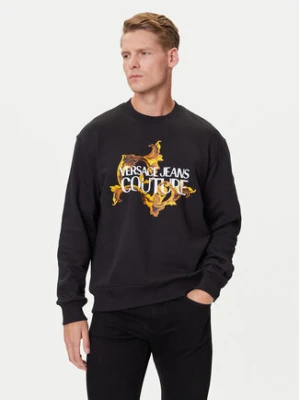 Versace Jeans Couture Bluza 79GAIE10 CF00E Czarny Regular Fit