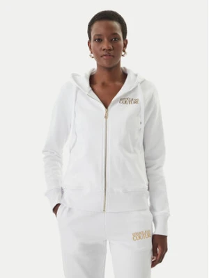 Versace Jeans Couture Bluza 80HAIT00 CF01T Biały Regular Fit
