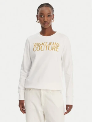 Versace Jeans Couture Bluza 80HAIT01 CF01T Biały Regular Fit