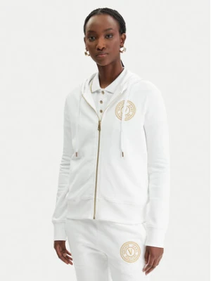 Versace Jeans Couture Bluza 80HAIT02 CF01T Biały Regular Fit