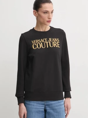 Versace Jeans Couture bluza bawełniana czarny