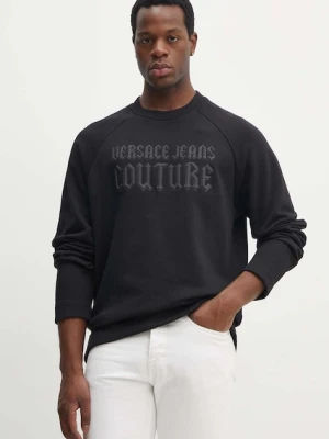 Versace Jeans Couture bluza bawełniana czarny
