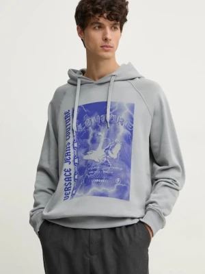 Versace Jeans Couture bluza bawełniana szary