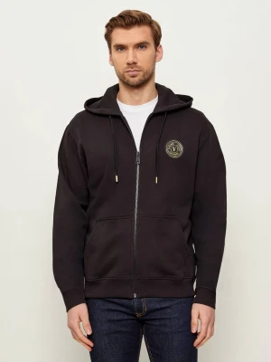Versace Jeans Couture Bluza EMBLEM | Regular Fit czarny