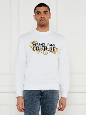 Versace Jeans Couture Bluza | Regular Fit biały