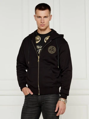 Versace Jeans Couture Bluza | Regular Fit czarny