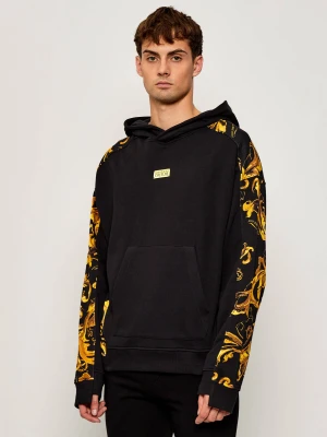 Versace Jeans Couture Bluza | Relaxed fit czarny