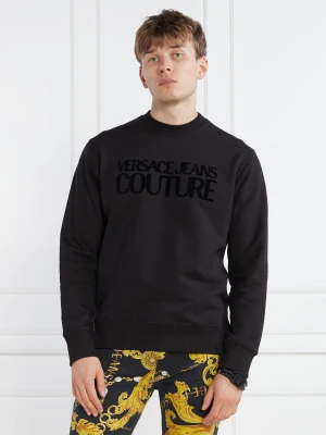 Versace Jeans Couture Bluza | Relaxed fit czarny