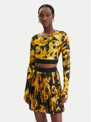 Versace Jeans Couture Bluzka 80HAH218 JS532 Czarny Slim Fit