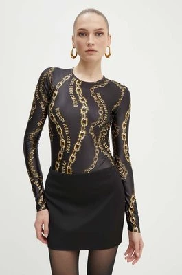 Versace Jeans Couture body damskie kolor czarny 77HAM2A1 JS417