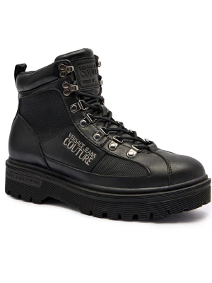 Versace Jeans Couture Buty wysokie SYRIUS DIS. 46 | z dodatkiem skóry czarny