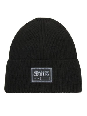 Versace Jeans Couture Czapka Big Beanie 79YAZK50 Czarny