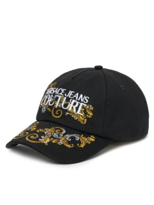 Versace Jeans Couture Czapka z daszkiem 78VAZK17 Czarny