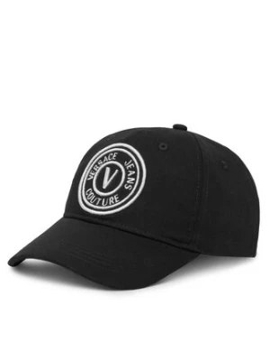 Versace Jeans Couture Czapka z daszkiem 78VAZK26 Czarny