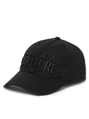 Versace Jeans Couture Czapka z daszkiem 78VAZK32 Czarny