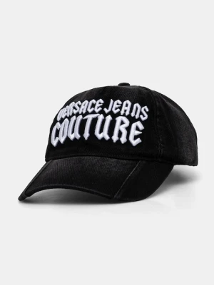 Versace Jeans Couture czapka z daszkiem jeansowa