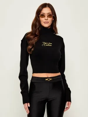 Versace Jeans Couture Golf | Cropped Fit | z dodatkiem wełny