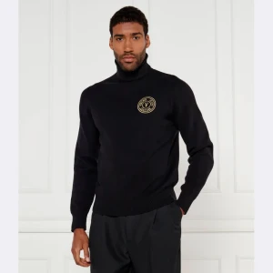 Versace Jeans Couture Golf | Regular Fit | z dodatkiem kaszmiru