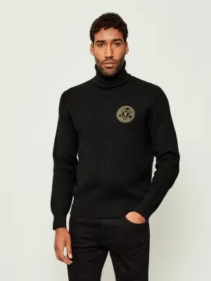 Versace Jeans Couture Golf | Slim Fit | z dodatkiem wełny i kaszmiru