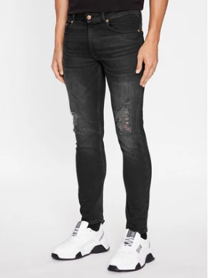 Versace Jeans Couture Jeansy 75GAB5D0 Czarny Skinny Fit