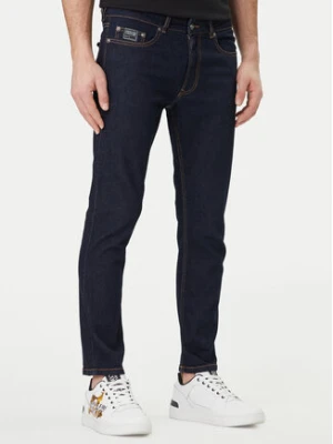 Versace Jeans Couture Jeansy 80GAB5K0 DW042 Granatowy Skinny Fit