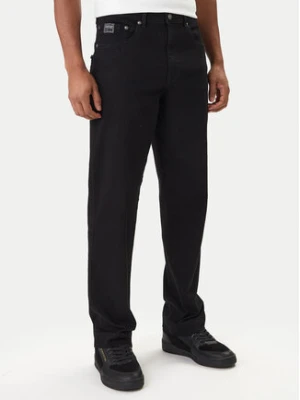 Versace Jeans Couture Jeansy 80GAB5RE CDW00 Czarny Straight Fit
