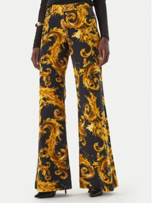 Versace Jeans Couture Jeansy 80HAB506 ES153 Czarny Wide Leg