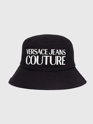 Versace Jeans Couture kapelusz bawełniany kolor czarny bawełniany 76GAZK04 ZG268