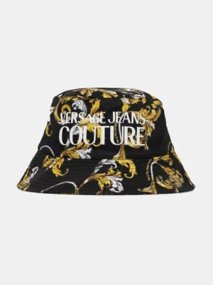 Versace Jeans Couture kapelusz bawełniany męski kolor czarny bawełniany 78GAZK06 ZG364