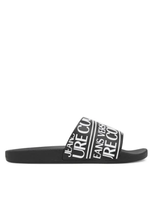Versace Jeans Couture Klapki 79YA3SQ1 71352 899 Czarny