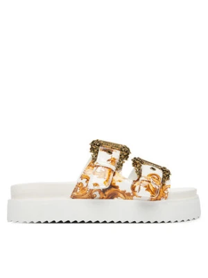 Versace Jeans Couture Klapki 80VA3SM1 ZS366 Złoty