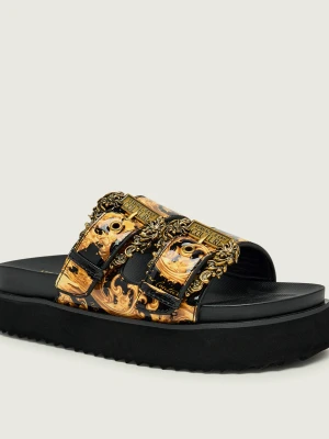 Versace Jeans Couture Klapki FONDO ARIZONA DIS. SM1 czarny