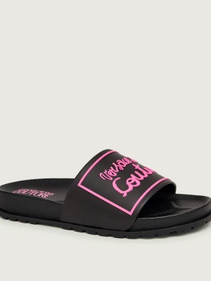 Versace Jeans Couture Klapki FONDO SHELLY DIS. SQ2 czarny