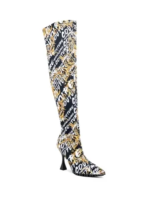 Versace Jeans Couture Kozaki na szpilce