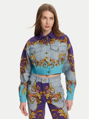 Versace Jeans Couture Kurtka jeansowa 78HAS4P0 Kolorowy Relaxed Fit