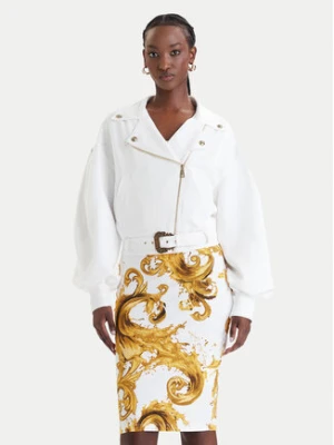 Versace Jeans Couture Kurtka przejściowa 80HAS410 N0432 Biały Loose Fit