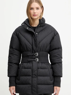 Versace Jeans Couture kurtka puchowa kolor czarny zimowa 79HAUD15 CQ15D