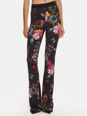 Versace Jeans Couture Legginsy 79HAC107 JS487 Kolorowy Flare Fit