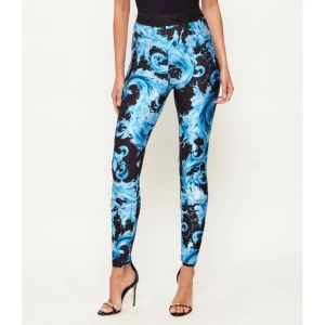 Versace Jeans Couture Legginsy BAROCCO WAVE | Skinny fit