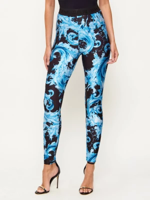 Versace Jeans Couture Legginsy BAROCCO WAVE | Skinny fit