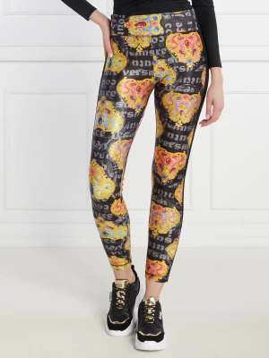 Versace Jeans Couture Legginsy | Slim Fit czarny