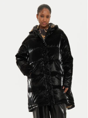 Versace Jeans Couture Płaszcz zimowy 77HASD19 Czarny Loose Fit