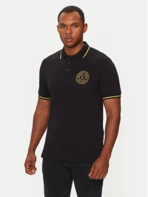 Versace Jeans Couture Polo 77GAGT00 CJ01T Czarny Regular Fit