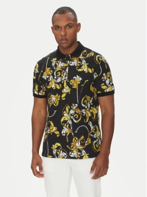 Versace Jeans Couture Polo 78GAG6S0 Czarny Regular Fit
