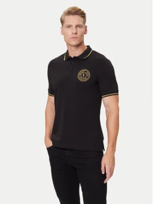 Versace Jeans Couture Polo 79GAGT00 CJ01T Czarny Slim Fit