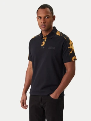 Versace Jeans Couture Polo 80GAG6R1 JS549 Czarny Regular Fit