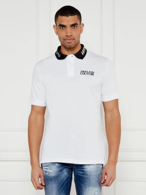 Versace Jeans Couture Polo | Regular Fit biały