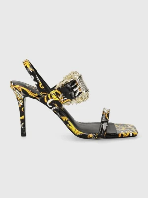 Versace Jeans Couture sandały Emily kolor czarny 76VA3S71 ZS366 G89